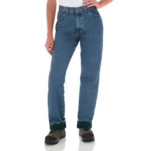 Wrangler Work Women's Jeans Thermal Lined